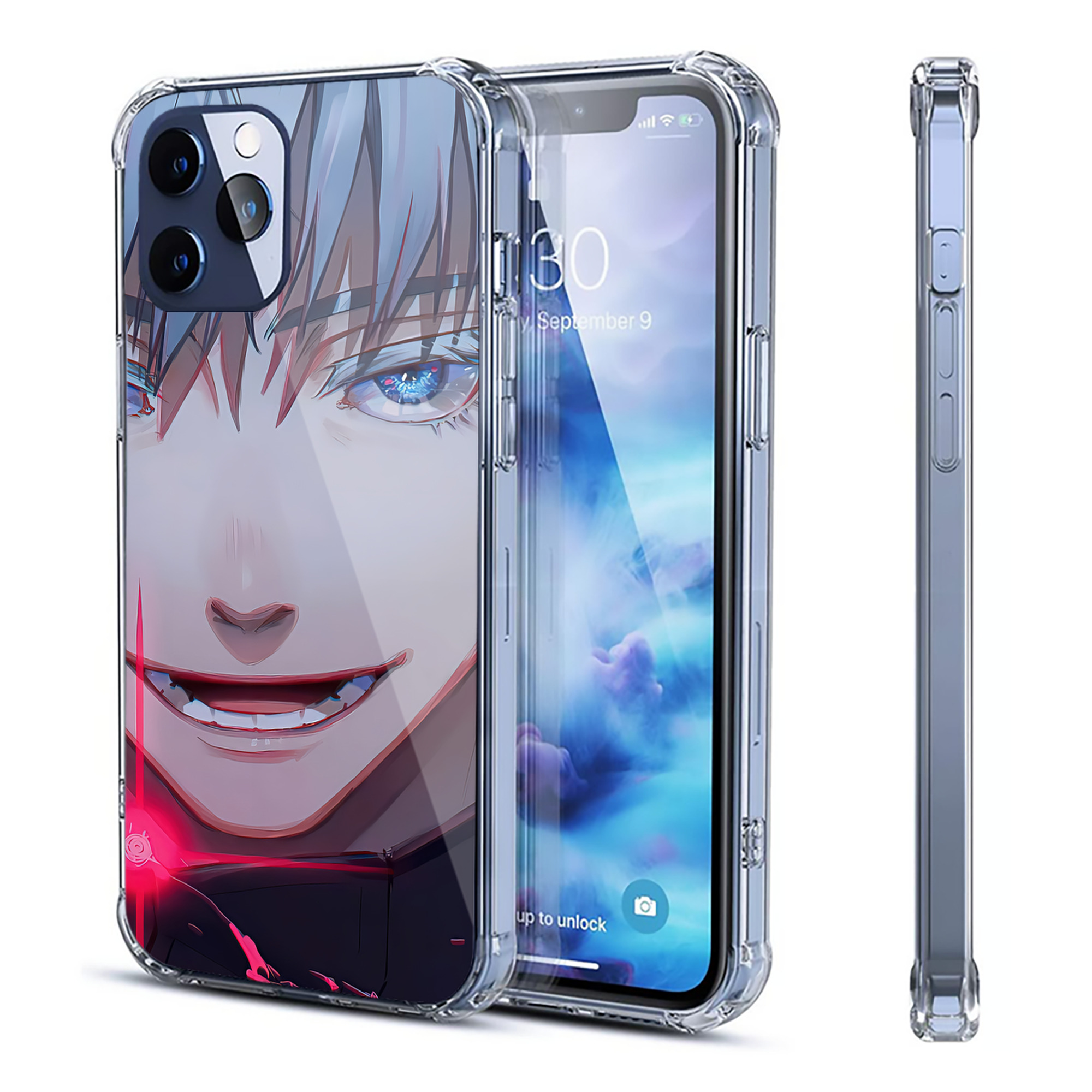 （画像用） SPY×FAMILY间谍家家酒 【iPhone 12シリーズ対応】透明スマホケース（クリアソフトケース）
